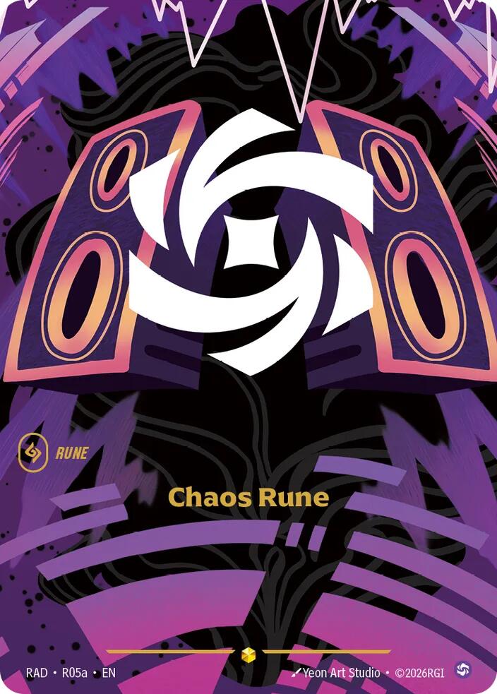 Chaos Rune (AA) R05a (Radiance)  - Foil | Good Games Morley