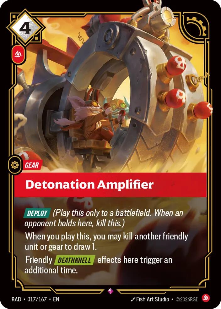 Detonation Amplifier 017/167 (Radiance)  - Foil | Good Games Morley