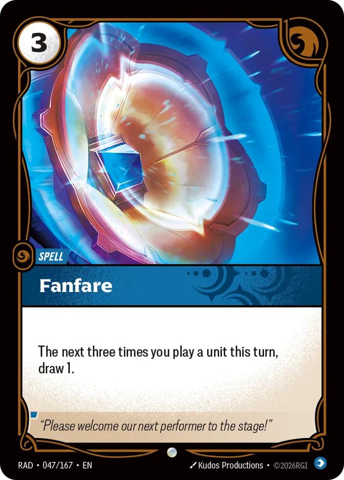 Fanfare 047/167 (Radiance)  | Good Games Morley