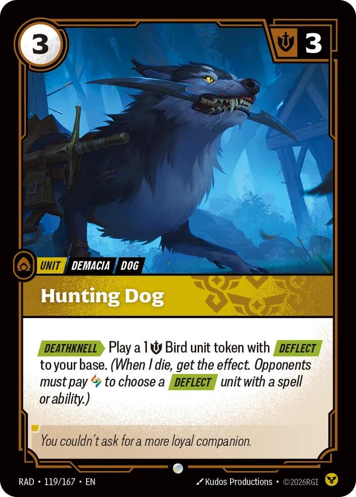 Hunting Dog 119/167 (Radiance)  | Good Games Morley