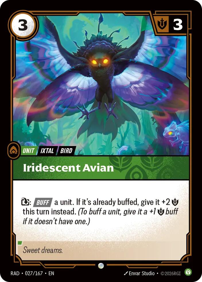 Iridescent Avian 027/167 (Radiance)  | Good Games Morley