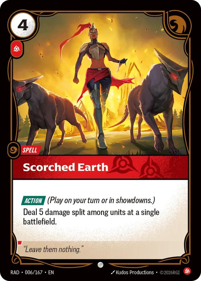 Scorched Earth 006/167 (Radiance)  | Good Games Morley