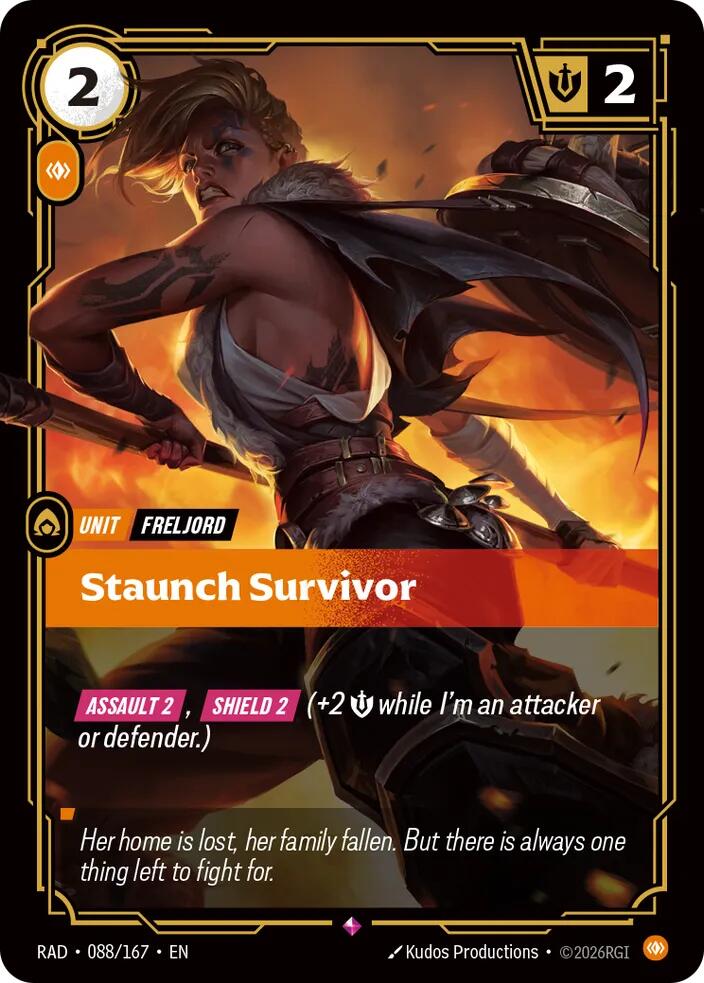 Staunch Survivor 088/167 (Radiance)  - Foil | Good Games Morley