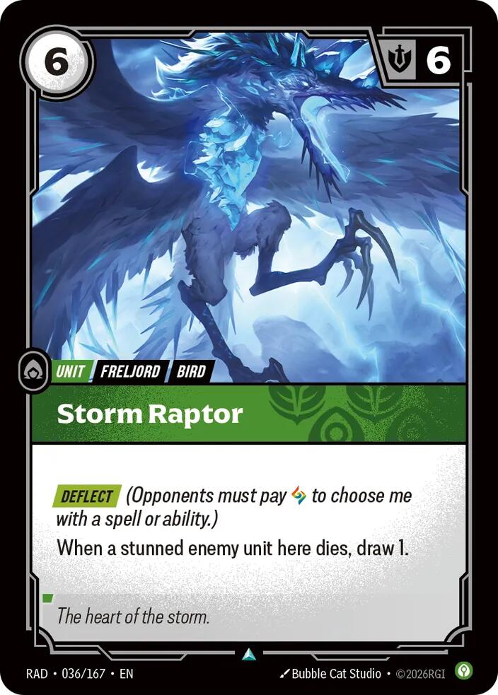 Storm Raptor 036/167 (Radiance)  | Good Games Morley
