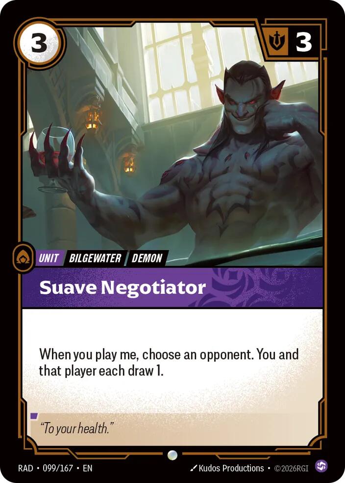 Suave Negotiator 099/167 (Radiance)  | Good Games Morley