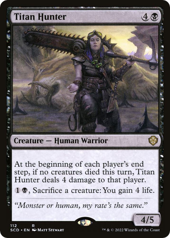 Titan Hunter 112/352 (Starter Commander Decks)  | Good Games Morley
