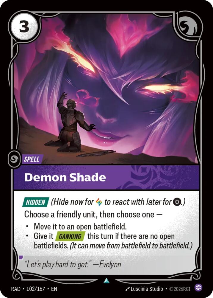 Demon Shade 102/167 (Radiance)  | Good Games Morley
