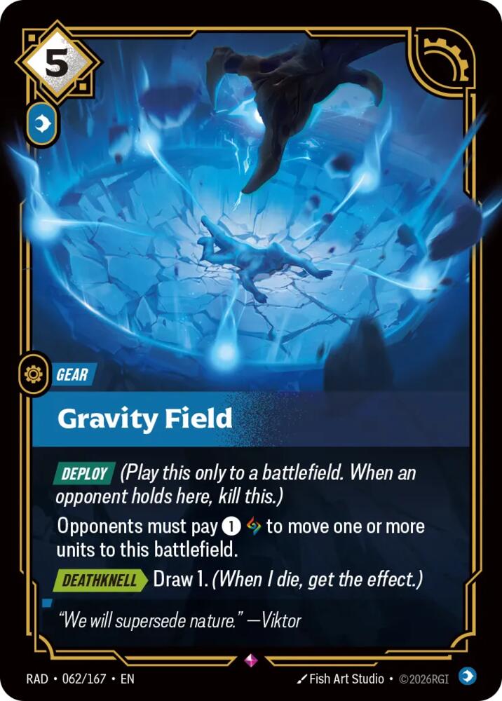 Gravity Field 062/167 (Radiance)  - Foil | Good Games Morley