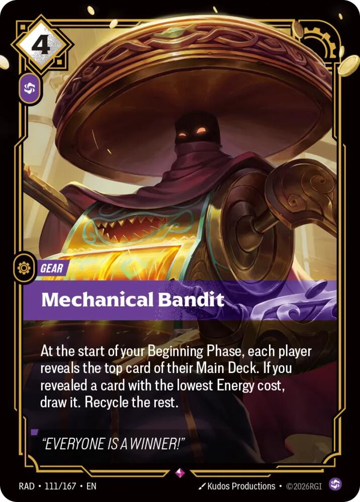 Mechanical Bandit 111/167 (Radiance)  - Foil | Good Games Morley