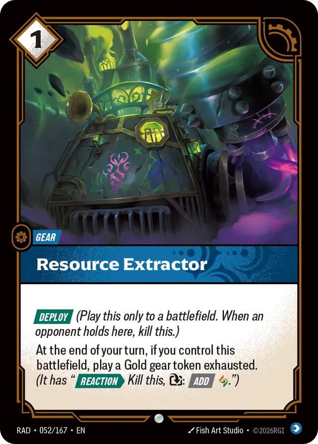 Resource Extractor 052/167 (Radiance)  - Foil | Good Games Morley