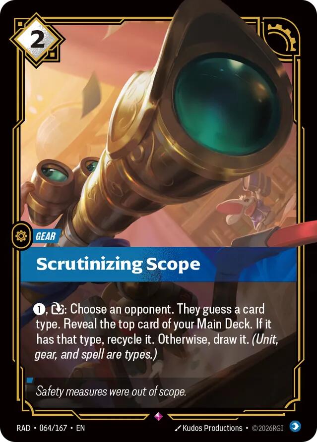Scrutinizing Scope 064/167 (Radiance)  - Foil | Good Games Morley