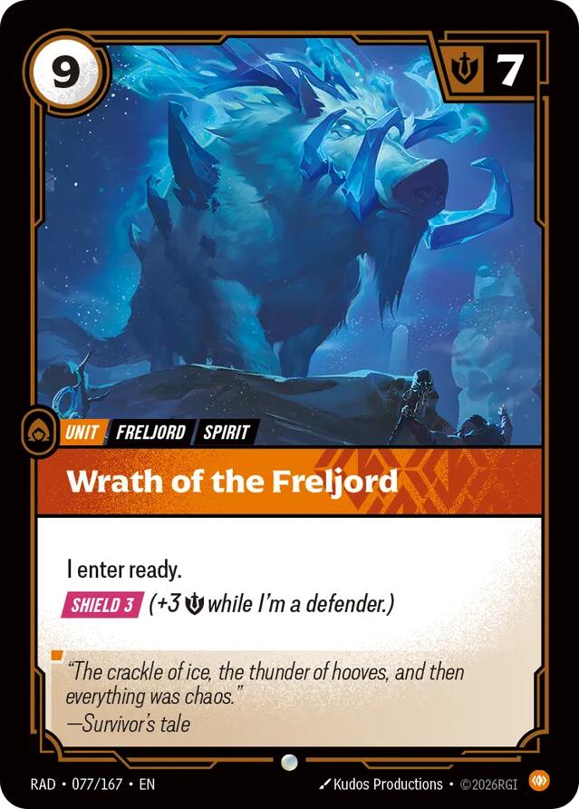 Wrath of the Freljord 077/167 (Radiance)  | Good Games Morley