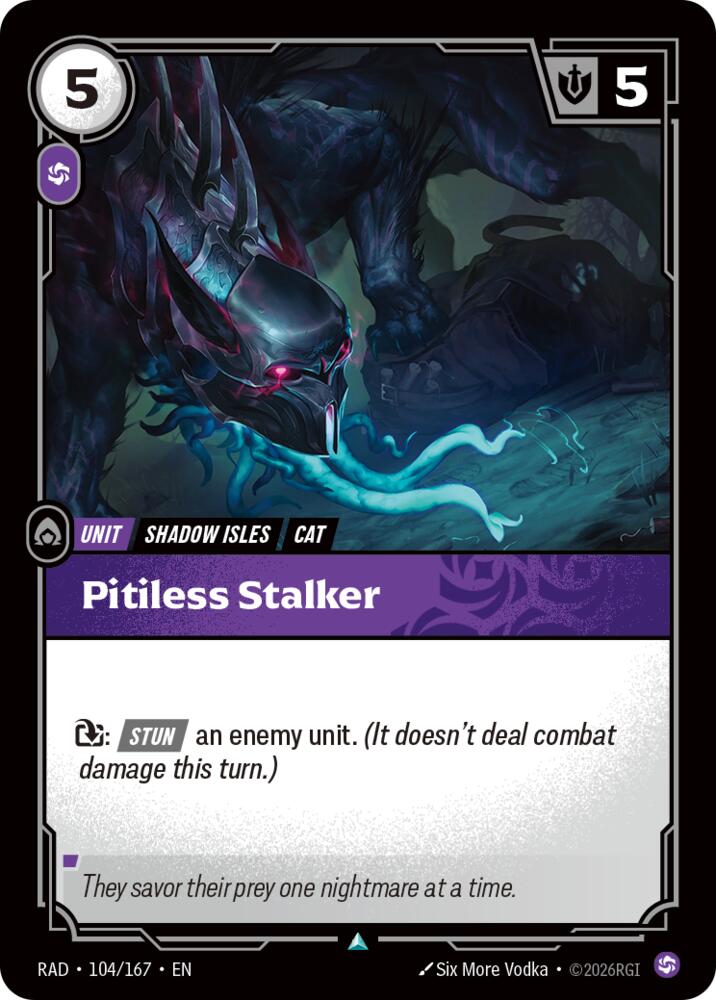 Pitiless Stalker 104/167 (Radiance)  | Good Games Morley