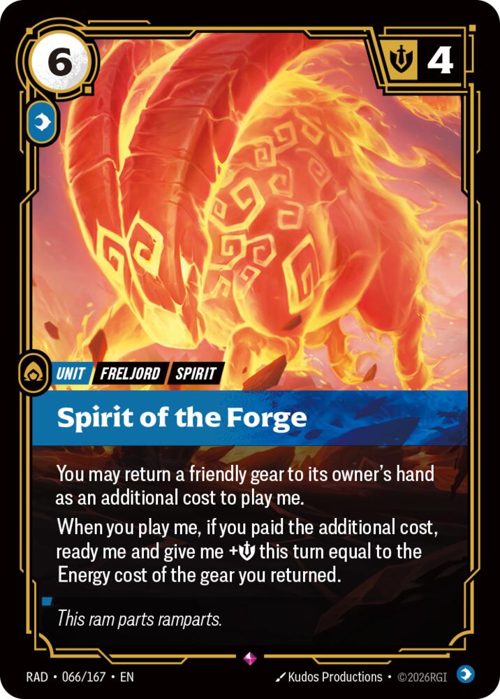 Spirit of the Forge 066/167 (Radiance)  - Foil | Good Games Morley