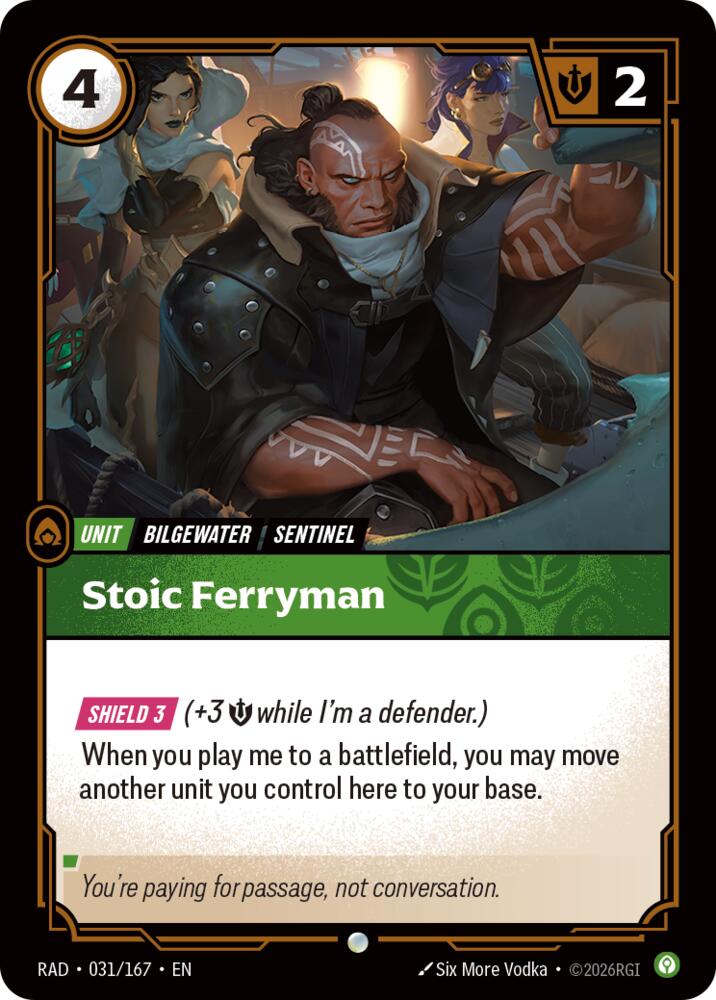 Stoic Ferryman 031/167 (Radiance)  | Good Games Morley