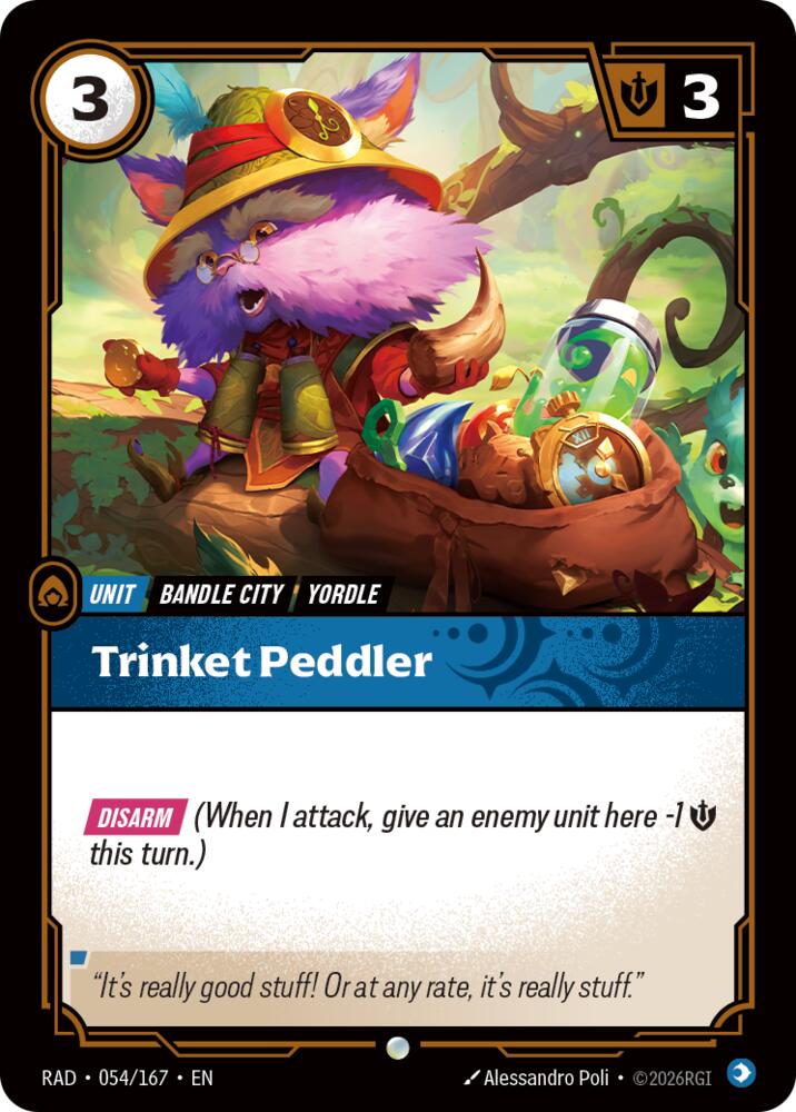 Trinket Peddler 054/167 (Radiance)  | Good Games Morley