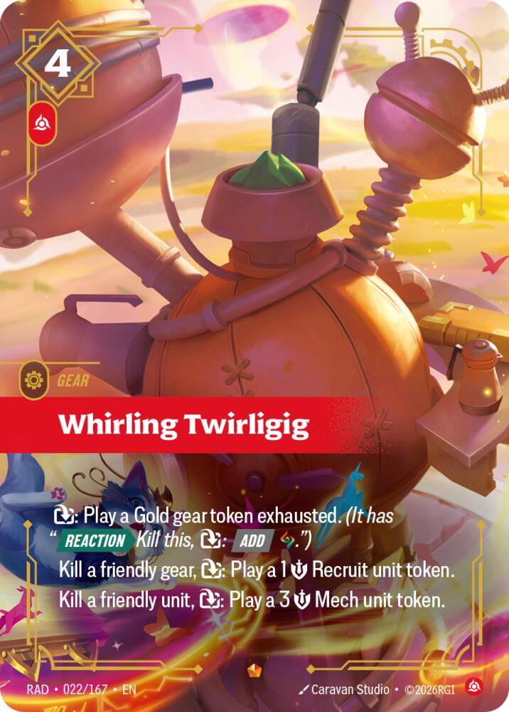 Whirling Twirligig 022/167 (Radiance)  - Foil | Good Games Morley