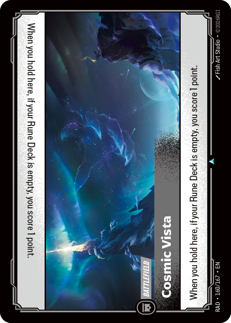 Cosmic Vista 160/167 (Radiance)  - Foil | Good Games Morley