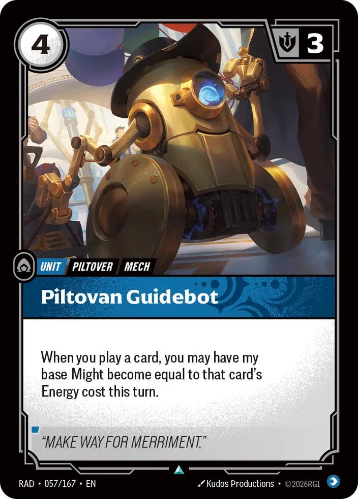 Piltovan Guidebot 057/167 (Radiance)  - Foil | Good Games Morley