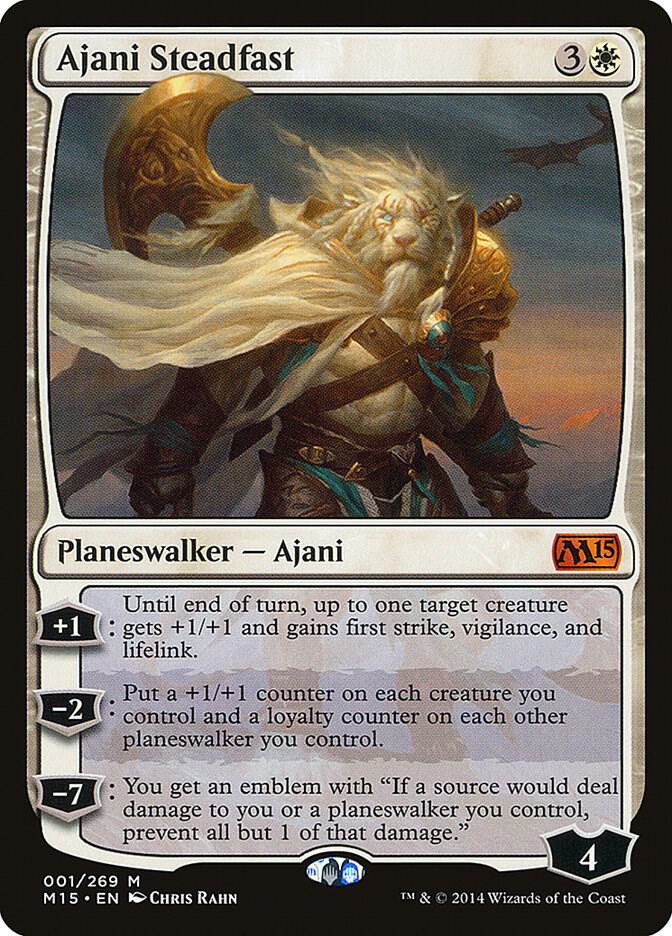 Ajani Steadfast 1 (Magic 2015 (M15))  | Good Games Morley