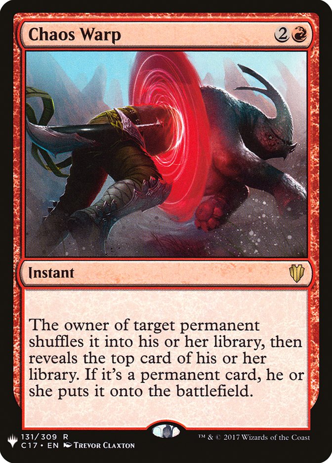 Chaos Warp (C17) [The List] | Good Games Morley