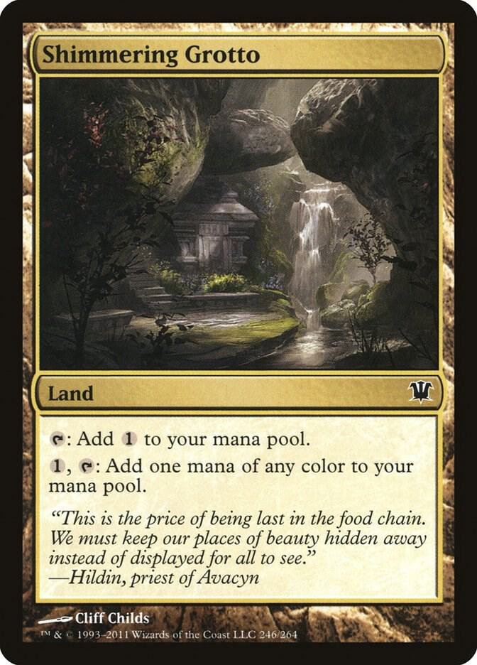 Shimmering Grotto 246/264 (Innistrad)  - Foil | Good Games Morley