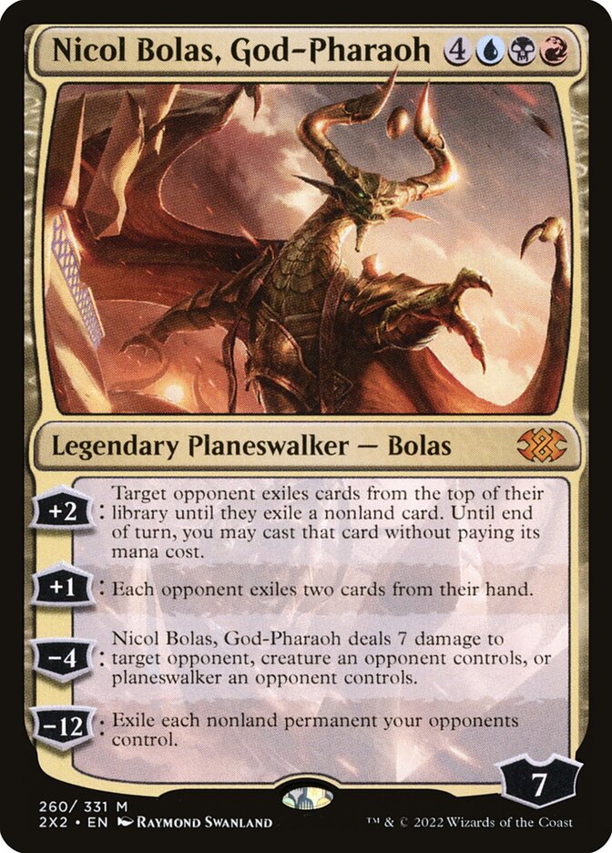 Nicol Bolas God Pharaoh 260 (Double Masters 2022)  | Good Games Morley