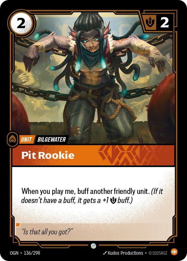 Pit Rookie 136/298 (Origins)  | Good Games Morley