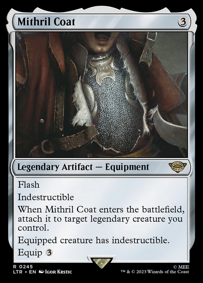 Mithril Coat 245/281 (Universes Beyond: The Lord of the Rings: Tales of Middle-earth)  | Good Games Morley