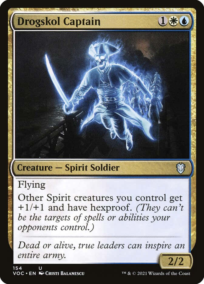 Drogskol Captain 154/38 (Commander: Innistrad: Crimson Vow)  | Good Games Morley