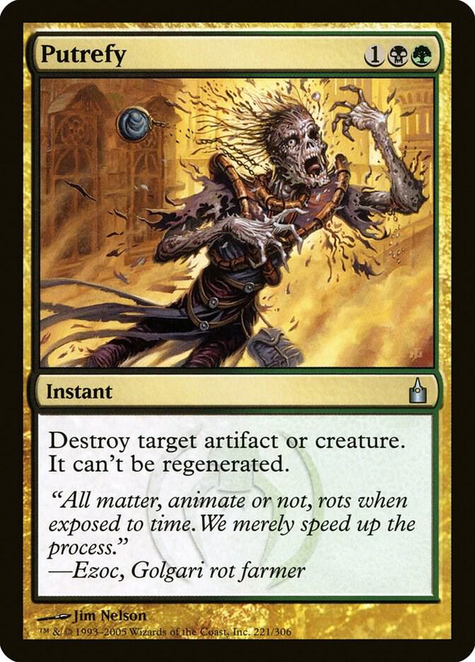 Putrefy 221/306 (Ravnica: City of Guilds)  - Foil | Good Games Morley