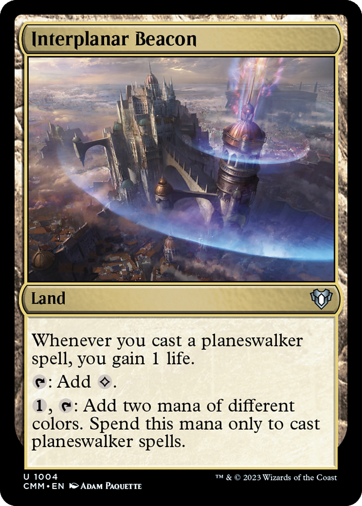 Interplanar Beacon [Commander Masters] | Good Games Morley