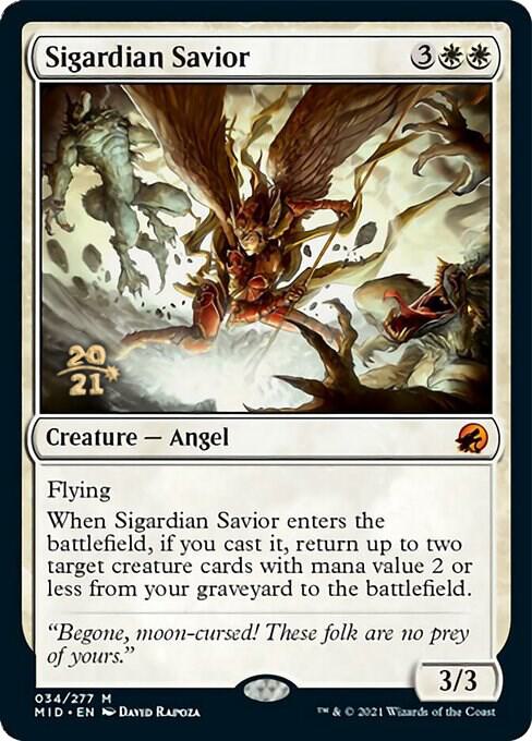 Sigardian Savior 34s/171 (Prerelease Cards)  - Foil | Good Games Morley