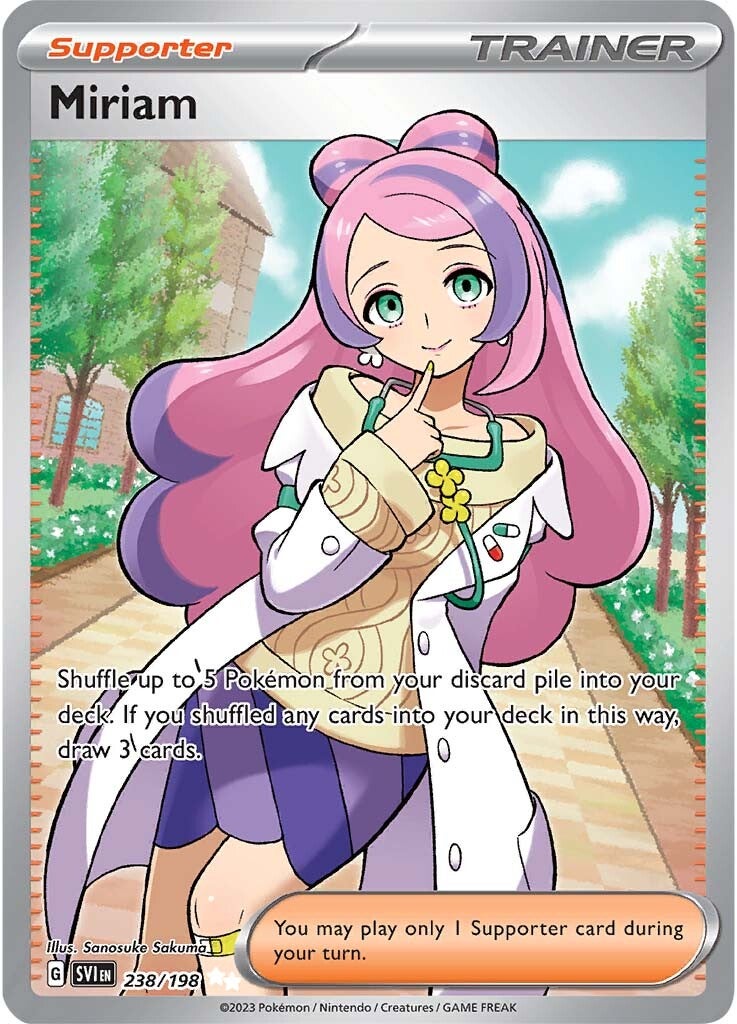 Miriam (238/198) [Scarlet & Violet: Base Set] | Good Games Morley