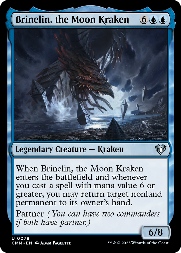 Brinelin, the Moon Kraken [Commander Masters] | Good Games Morley