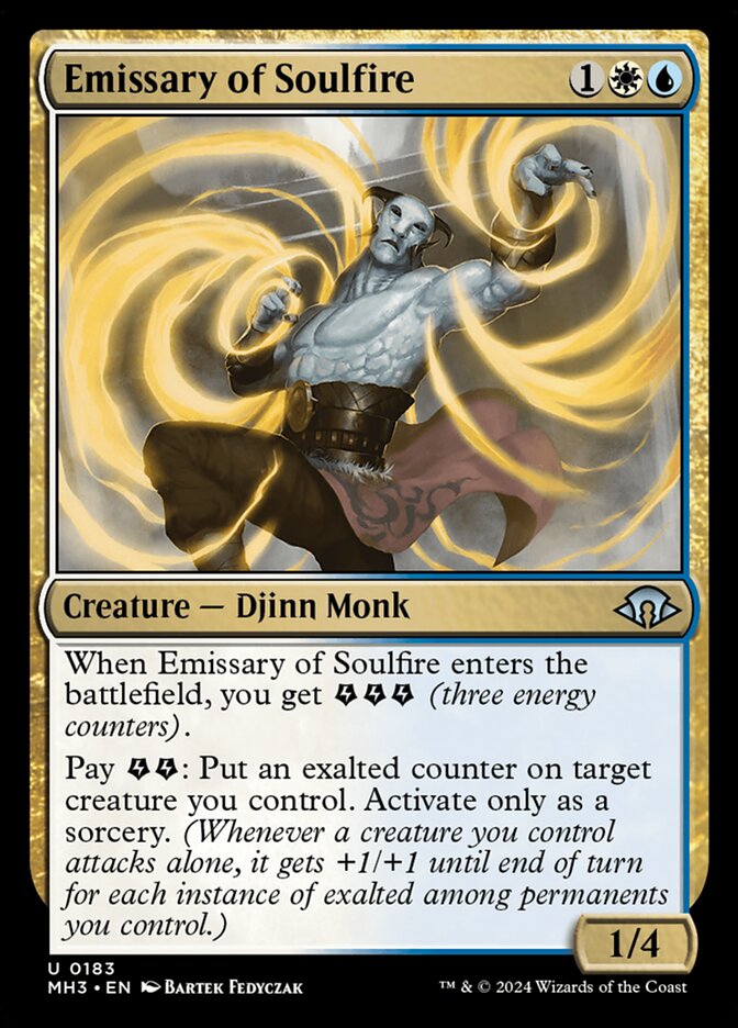 Emissary of Soulfire 183/319 (Modern Horizons 3)  - Foil | Good Games Morley