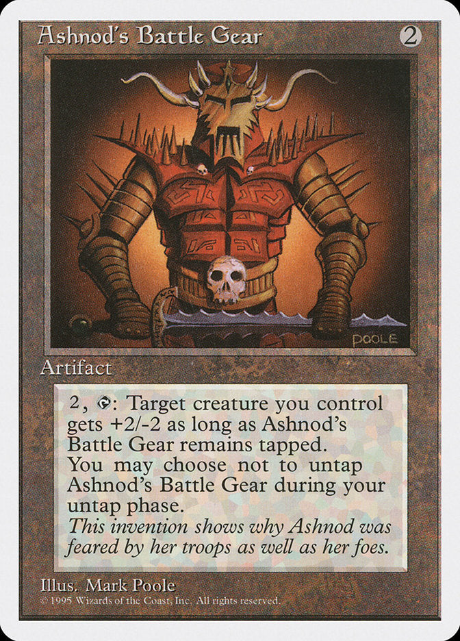Ashnod's Battle Gear 296/378 (Fourth Edition)  | Good Games Morley
