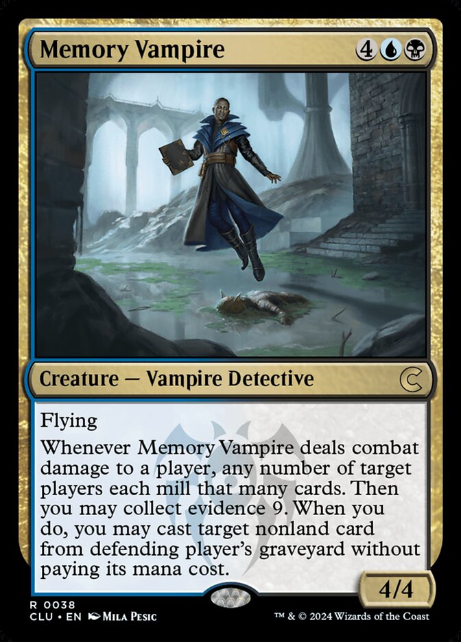 Memory Vampire 38/284 (Ravnica: Clue Edition)  | Good Games Morley