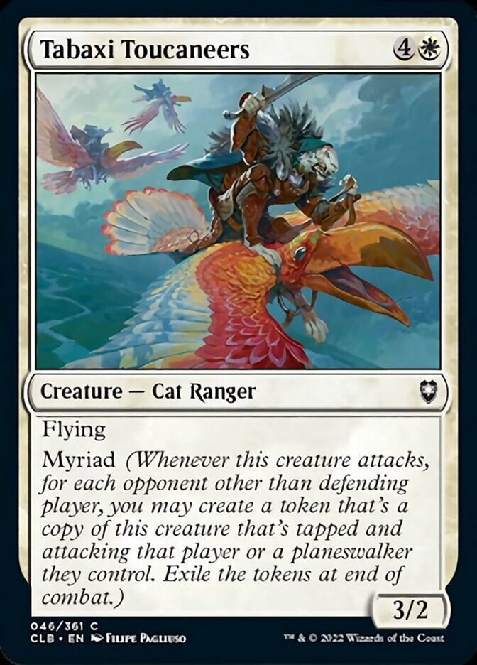 Tabaxi Toucaneers [Commander Legends: Battle for Baldur's Gate] | Good Games Morley