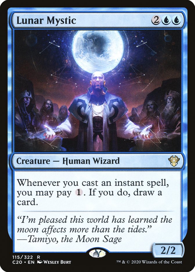Lunar Mystic 115/322 (Commander 2020)  | Good Games Morley