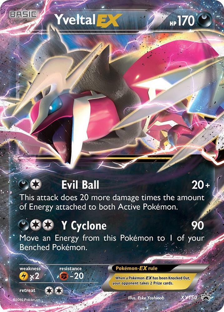 Yveltal EX Shiny XY150 (XY Promos)  - Holofoil | Good Games Morley