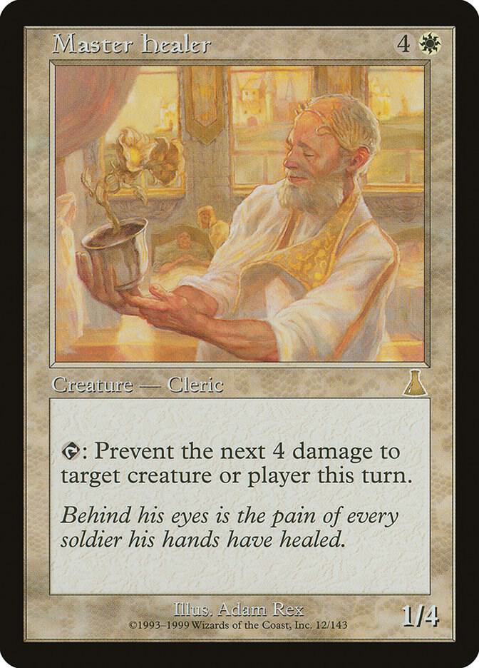 Master Healer 12/143 (Urza's Destiny)  | Good Games Morley