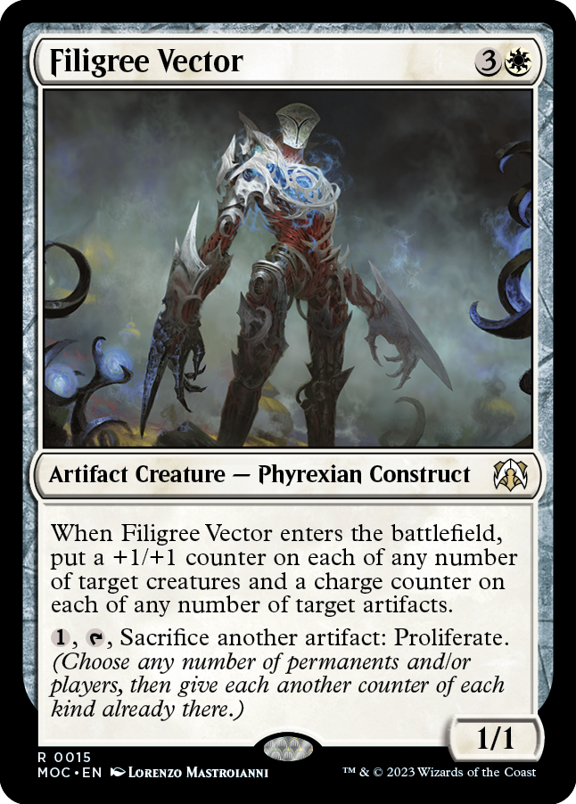 Filigree Vector [March of the Machine Commander] | Good Games Morley