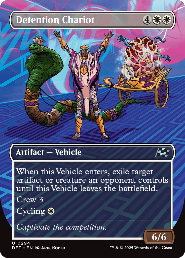 Detention Chariot (Borderless) [Aetherdrift] | Good Games Morley