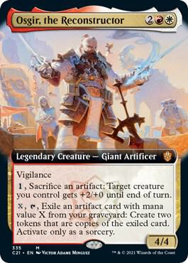 Osgir the Reconstructor Extended Art 335/81 (Commander 2021)  | Good Games Morley