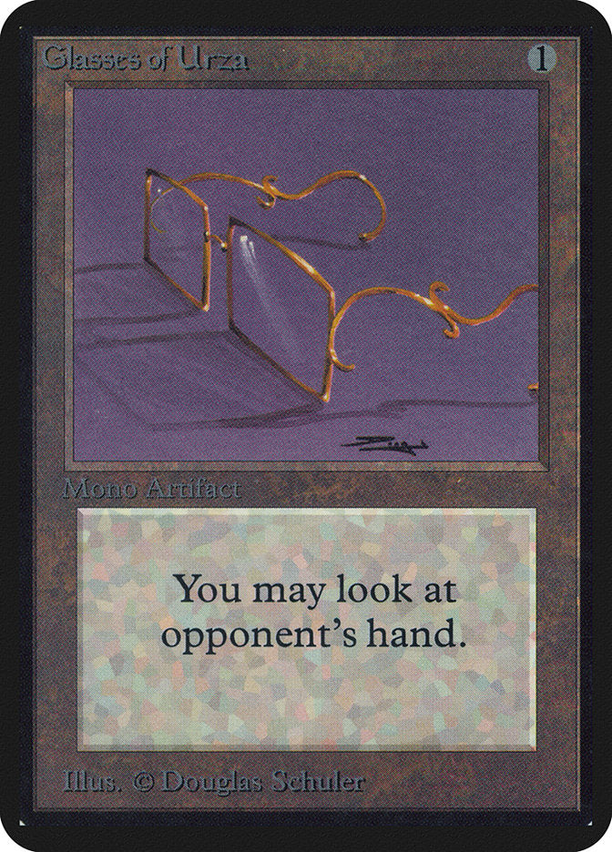 Glasses of Urza [Alpha Edition] | Good Games Morley