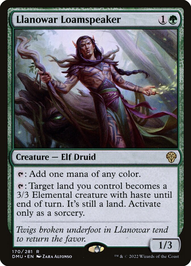Llanowar Loamspeaker 170 (Dominaria United)  | Good Games Morley