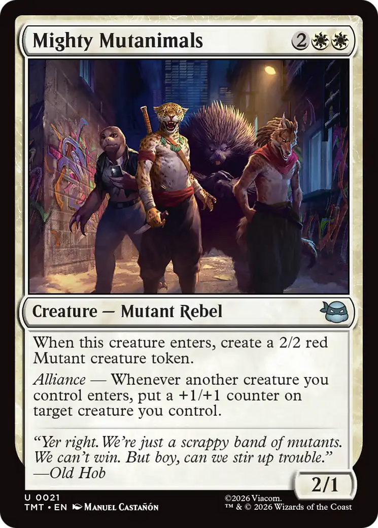 Mighty Mutanimals [Teenage Mutant Ninja Turtles] | Good Games Morley