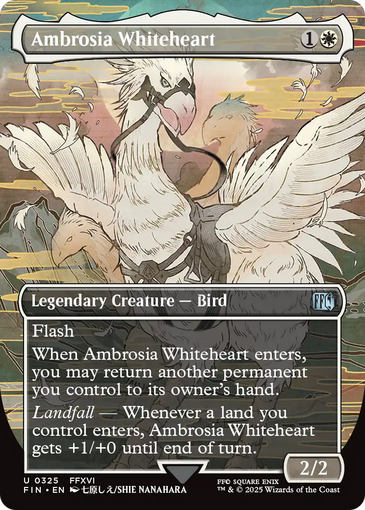 Ambrosia Whiteheart (Borderless) [FINAL FANTASY] | Good Games Morley