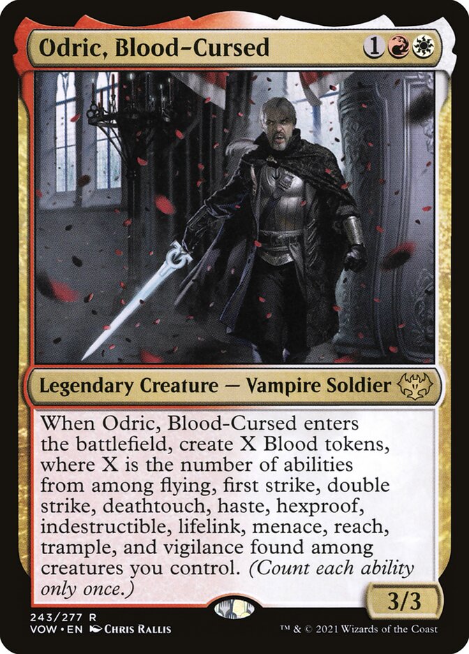Odric, Blood-Cursed 243/277 (Innistrad: Crimson Vow)  - Foil | Good Games Morley